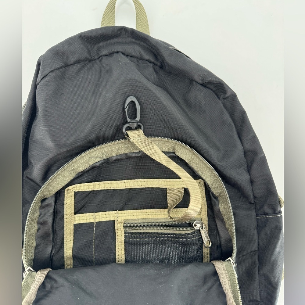 L.L Bean 3M Scotch lite Reflective Material Backpack Book Bag - Picture 4 of 8